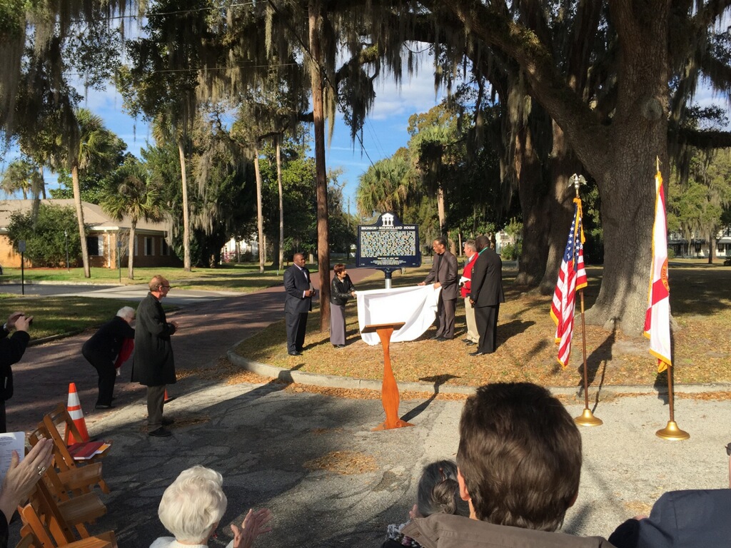 B-M historic marker dedication 4